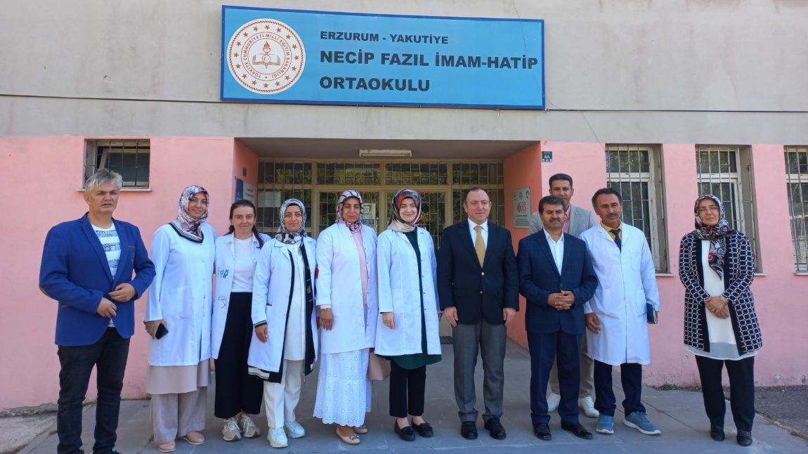 Erzurum İl Milli Eğitim Müdürümüz Sayın Yakup YILDIZ okulumuzu ziyarete geldiler.