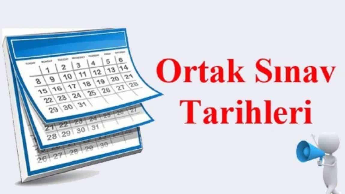 1. Dönem 1. Yazılı Sınav Takvimi